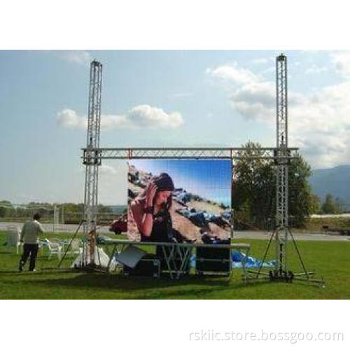 P10 1R1G1B IP65 VGA Iron Full Color Electronic Outdoor Led